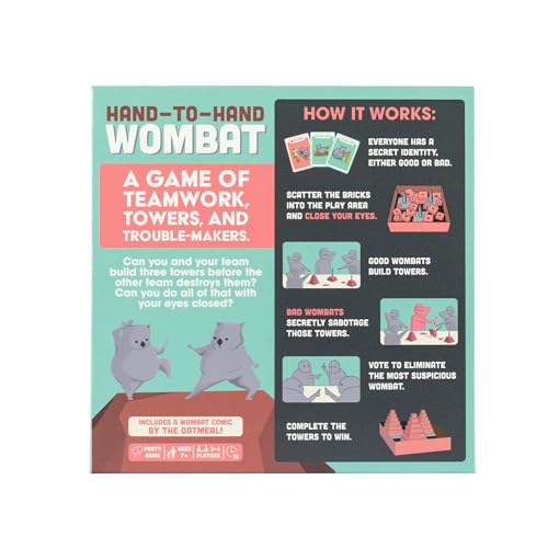 Hand to Hand Wombat – Exploding Kittens Party Game