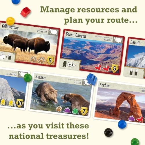 Trekking The National Parks – Family Board Game