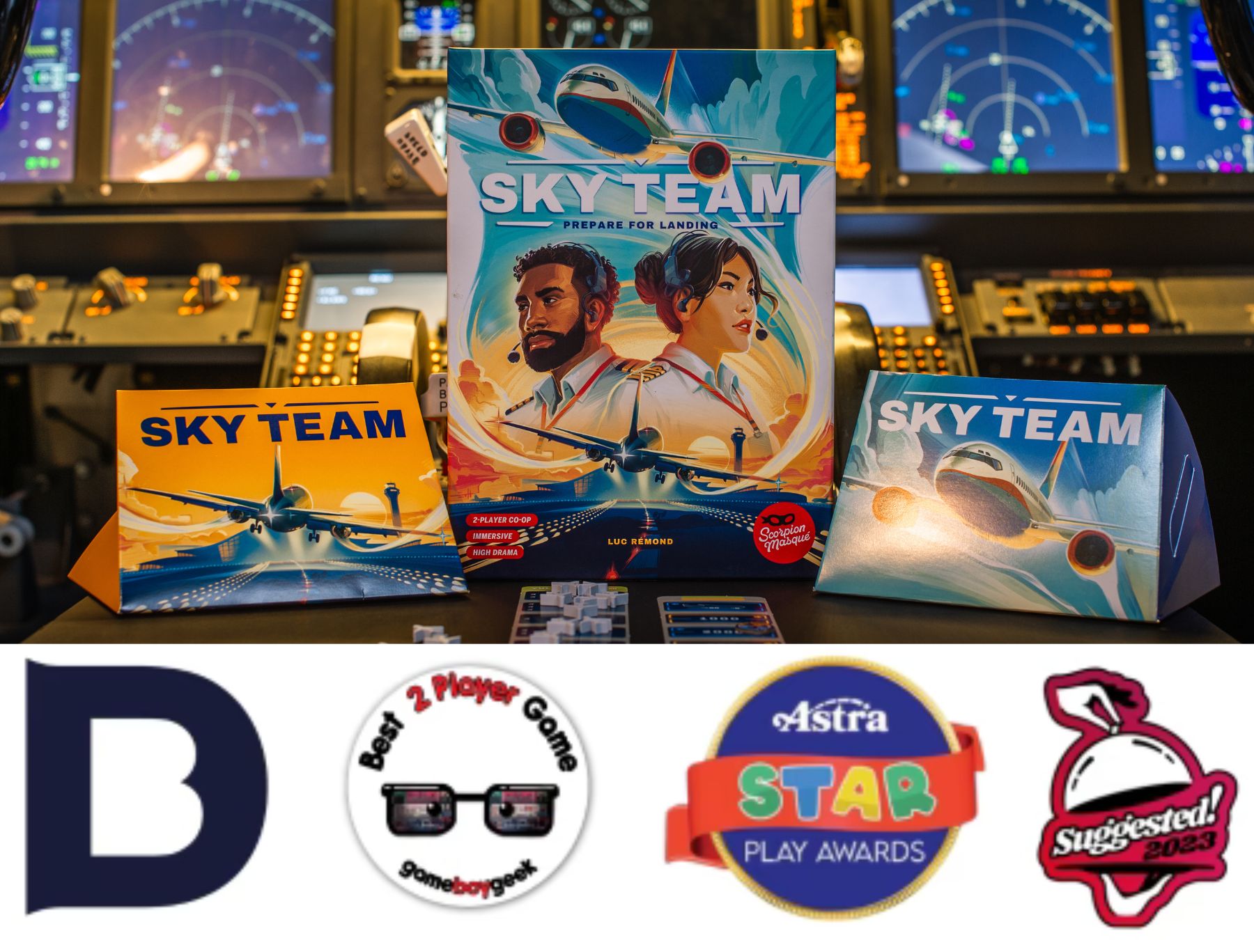 Sky Team – 2-Player Cooperative Game - Image 1