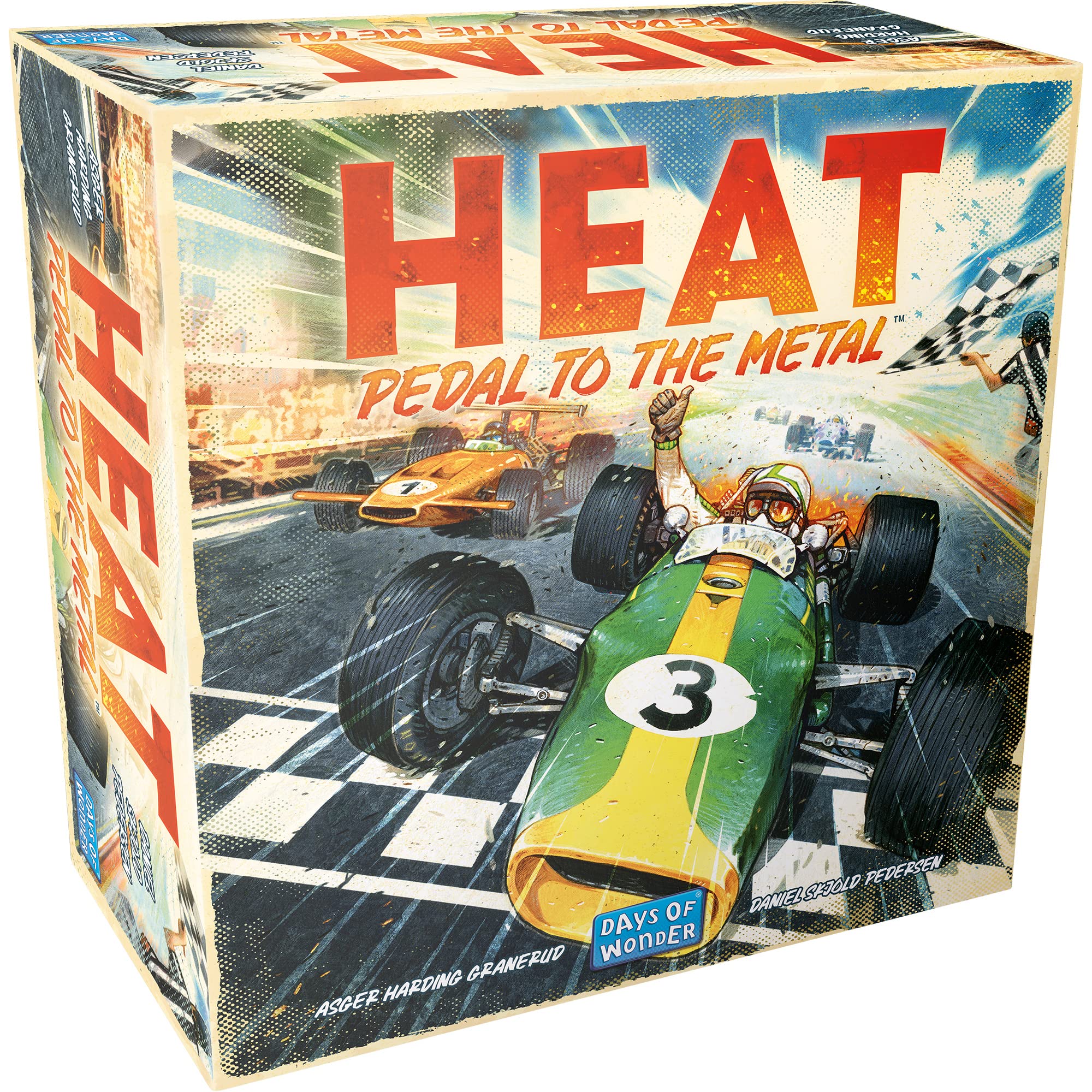HEAT: Pedal to the Metal – Car Racing Board Game - Image 1